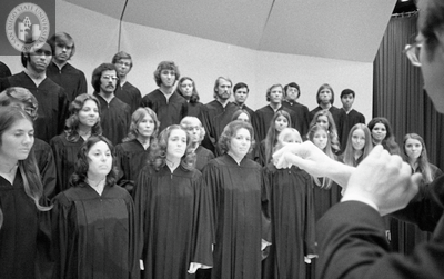 A student chorus