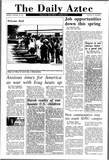 The Daily Aztec: Monday 01/28/1991