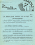 The Chancellor Comments: May 1970