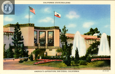 California State Building, Exposition, 1935