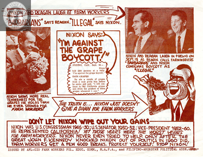 Flyer against Richard M. Nixon