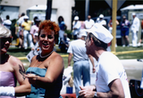 Attendees at Pride parade, 1989