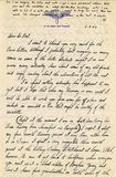 Letter from Frank E. Heryet, 1943