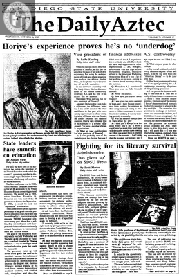 The Daily Aztec: Wednesday 10/04/1989