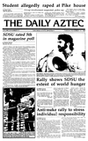 The Daily Aztec: Tuesday 11/19/1985
