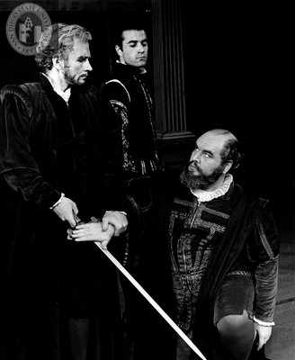Stephen Joyce, Harry Frazier and Ted Sorel in The Winter's Tale, 1963