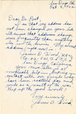 Letter from James D. Wood, 1942