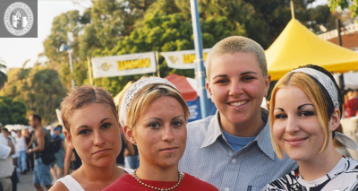 Teens at Pride Festival, 2001