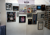 Display at pride archives booth, 1990