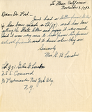 Letter from Mrs. G.B. Larabee, 1942