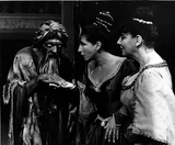 Unidentified actor and two actresses in Antony and Cleopatra, 1963