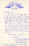 Letter from Kakuya Nakadate, 1942