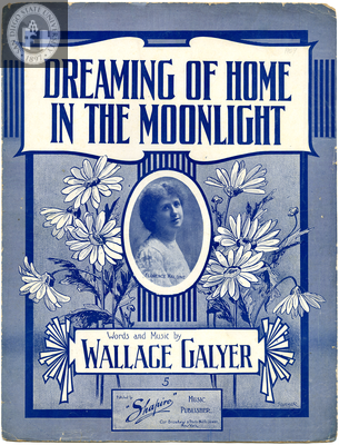 Dreaming of home in the moonlight, 1909