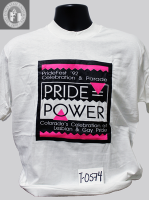 PrideFest '92 Celebration & Parade--Pride=Power, Colorado," 1992