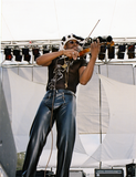 Violin player at Pride Festival, 2001