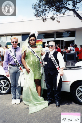 Mr., Miss, and Ms. Gay Pride at the Pride Parade, 1997