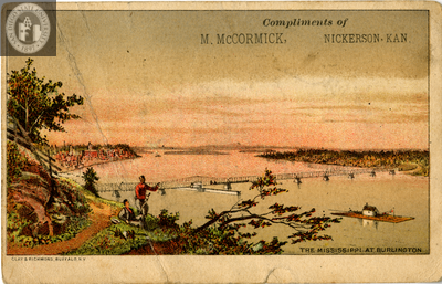 The Mississippi at Burlington