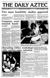 The Daily Aztec: Friday 09/27/1985