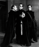 Frank Converse, Philip Hanson and unidentified actor in Julius Caesar, 1960