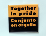 "Together in pride conjunto en orgullo"