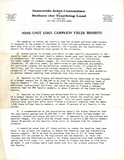 Nine-unit load campaign yields benefits, 1968