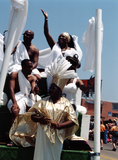 Angels float in Pride parade, 1998