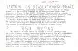 Flyer for lecture and Radical Student Union (RSU) meeting, 1971