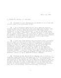 Affidavit for political asylum for a Mexican, 2005