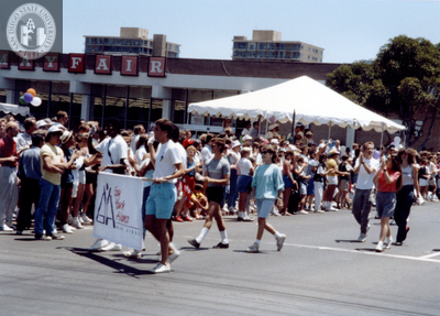 Gay Youth Alliance marchers in Pride parade, 1988