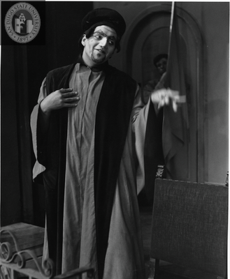 Unidentified actor in Volpone, 1956