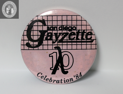 "San Diego Gayzette celebration '84," 1984