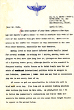 Letter from S. Lawrence Burke, 1943