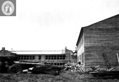 Construction of Life Sciences South, circa 1930