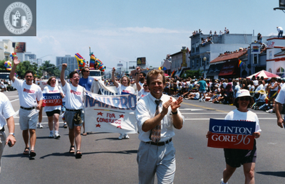Peter Navarro at Pride parade, 1996