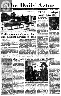 The Daily Aztec: Tuesday 10/16/1990