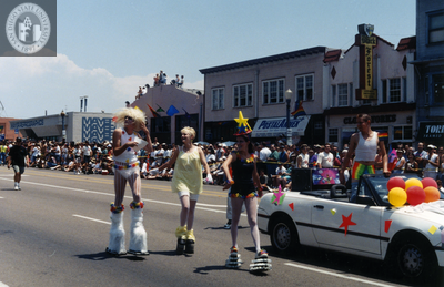 Parade marchers, 1996