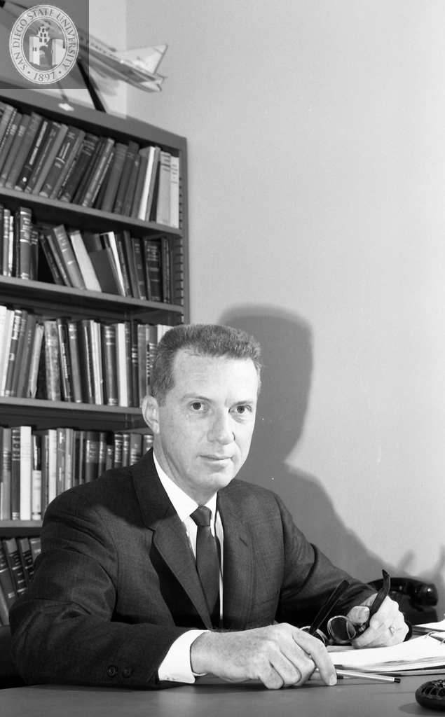 Martin Capp, Engineering, in his office