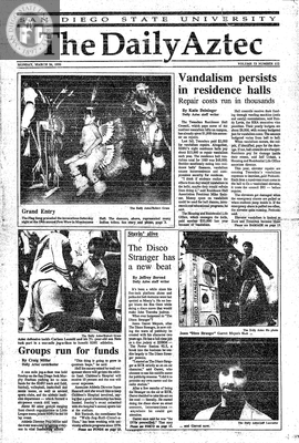 The Daily Aztec: Monday 03/26/1990