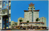 El Cortez Hotel with Starlight Express, 1957