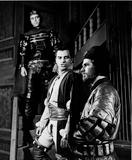 Three unidentified actors in Measure for Measure, 1964