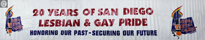 "20 Years of San Diego Lesbian & Gay Pride/Stonewall 25," 1994