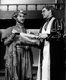 Two unidentified actors in Antony and Cleopatra, 1958