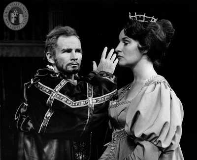 Stephen Joyce and Jacqueline Brooks in The Winter's Tale, 1963