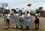 Project Life Guard banner in San Diego Pride parade, 1994