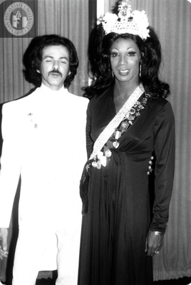 Emperor I Omar and Empress I Tawny Tan, of San Diego, 1973
