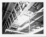 Bowling ceiling suspension system, Aztec Center, 1967