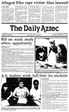 The Daily Aztec: Thursday 09/11/1986