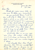 Letter from Morris H. Gross, 1942