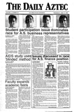 The Daily Aztec: Wednesday 04/13/1988
