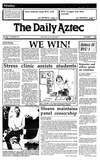 The Daily Aztec: Monday 12/01/1986